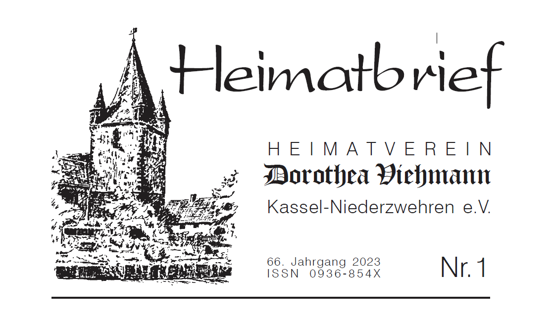 Titelseite Heimatbrief 2023 Nr. 1