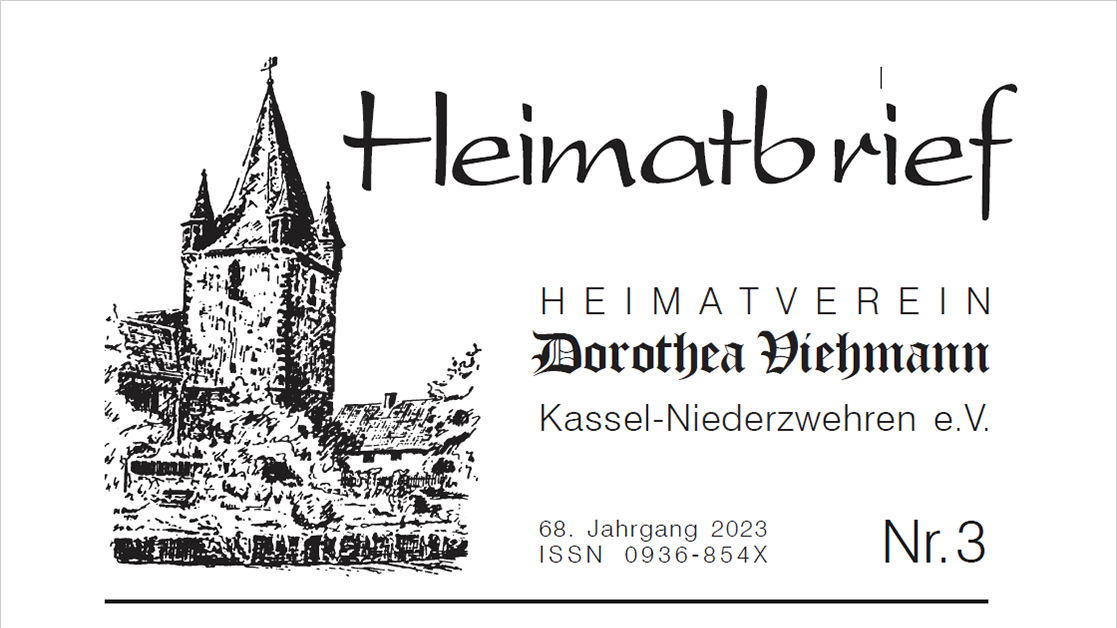 Titelseite Heimatbrief 2023 Nr. 3